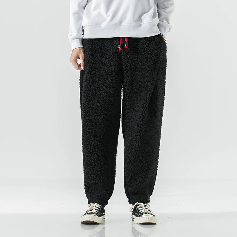 Men's Straight-Leg Joggers with Drawstring Waist