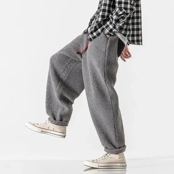 Men's Straight-Leg Joggers with Drawstring Waist