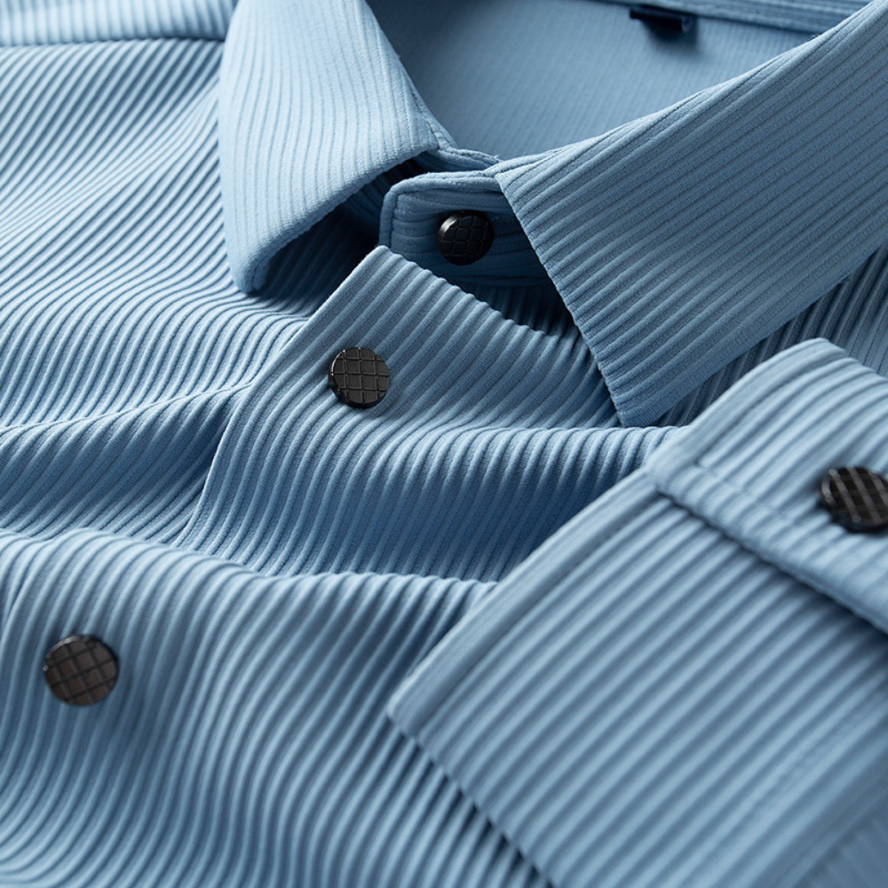 Men's Striped Casual Shirt