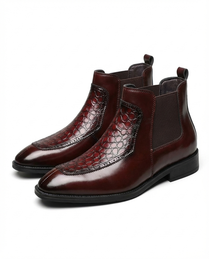Men's Structured Chelsea Boots