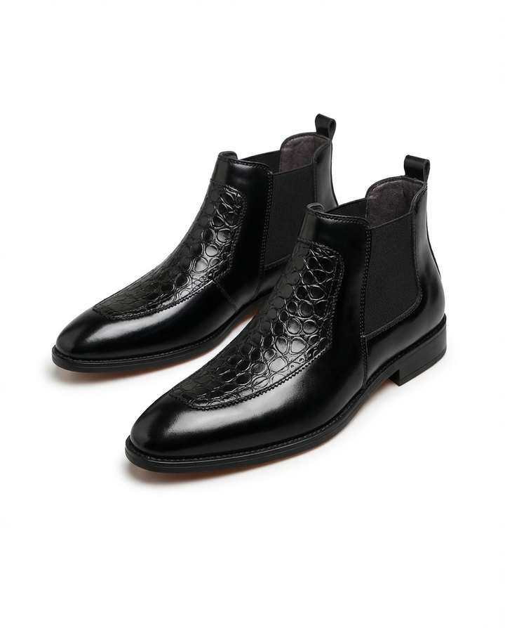 Men's Structured Chelsea Boots