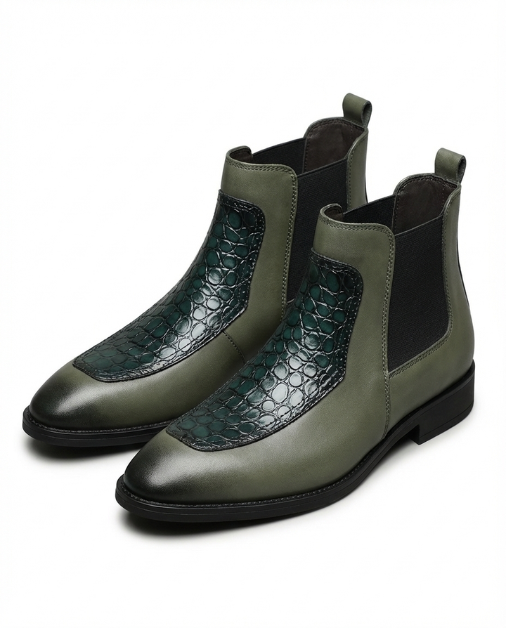 Men's Structured Chelsea Boots