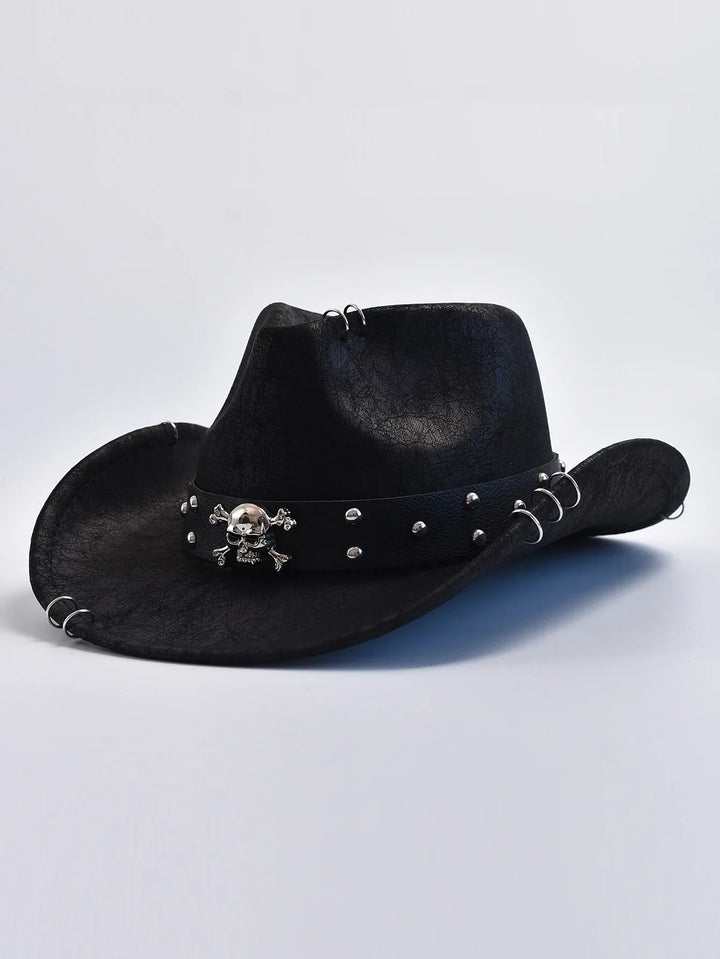 Men's Studded Western Cowboy Hat