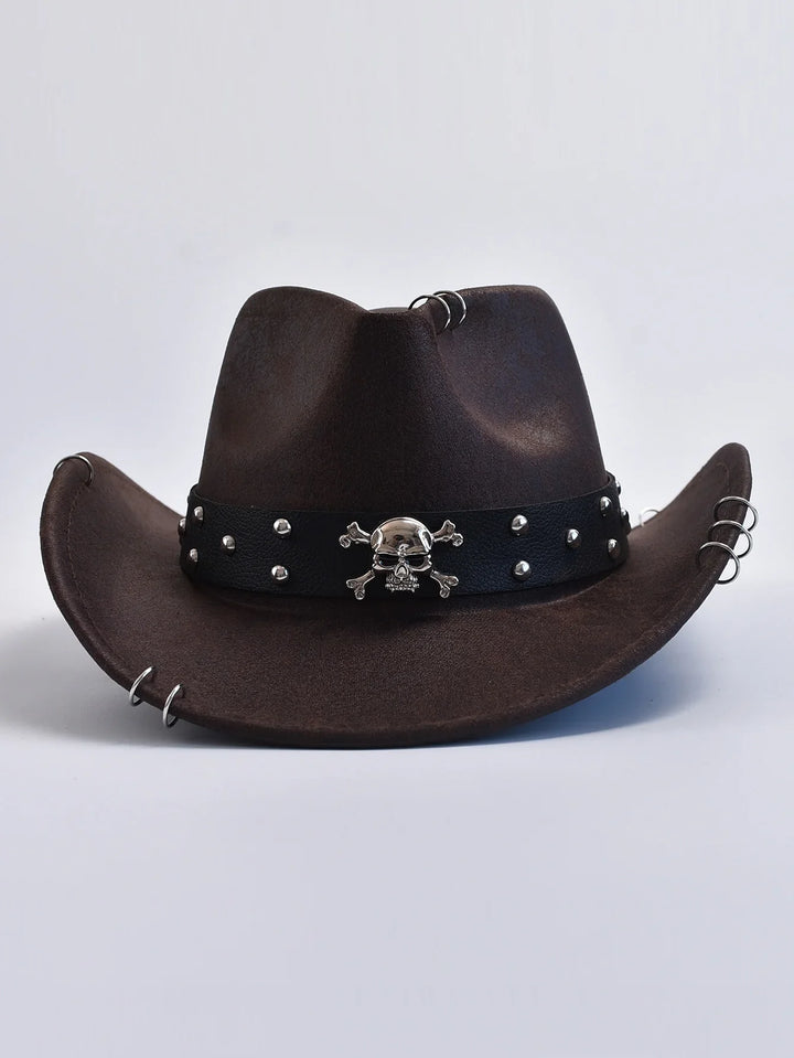 Men's Studded Western Cowboy Hat