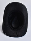Men's Skull Studded Western Cowboy Hat