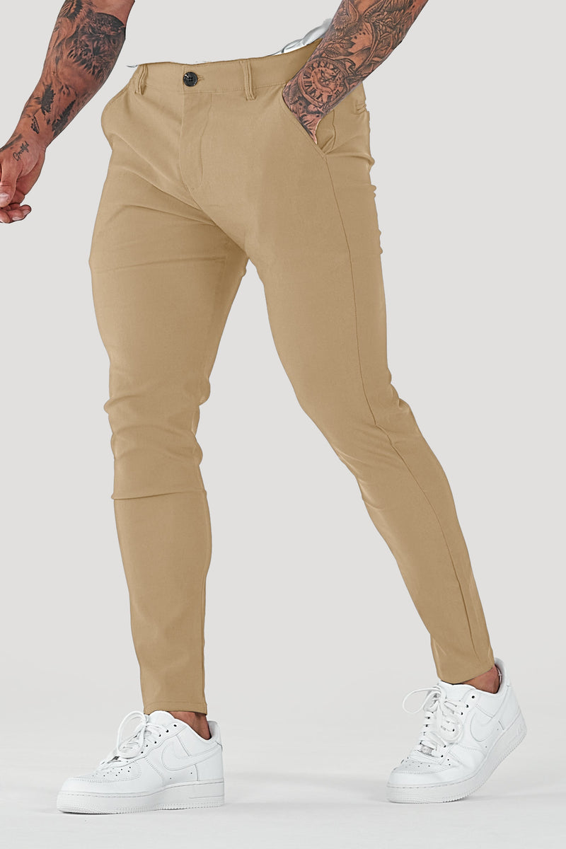 Men's Super Slim Tapered Ankle Trousers