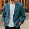 Men's Tailored Notched-Lapel Blazer