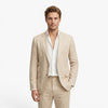 Men's Tailored Single-Breasted Suit Set