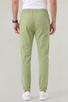 Men's Tapered Elastic-Waist Trousers