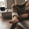 Men's Fleece-Lined Tapered Joggers with Elasticated Cuffs