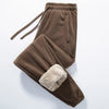 Men's Fleece-Lined Tapered Joggers with Elasticated Cuffs