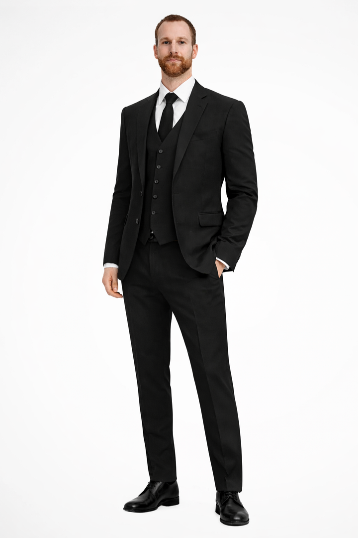 Men's Three-Piece Tailored Suit