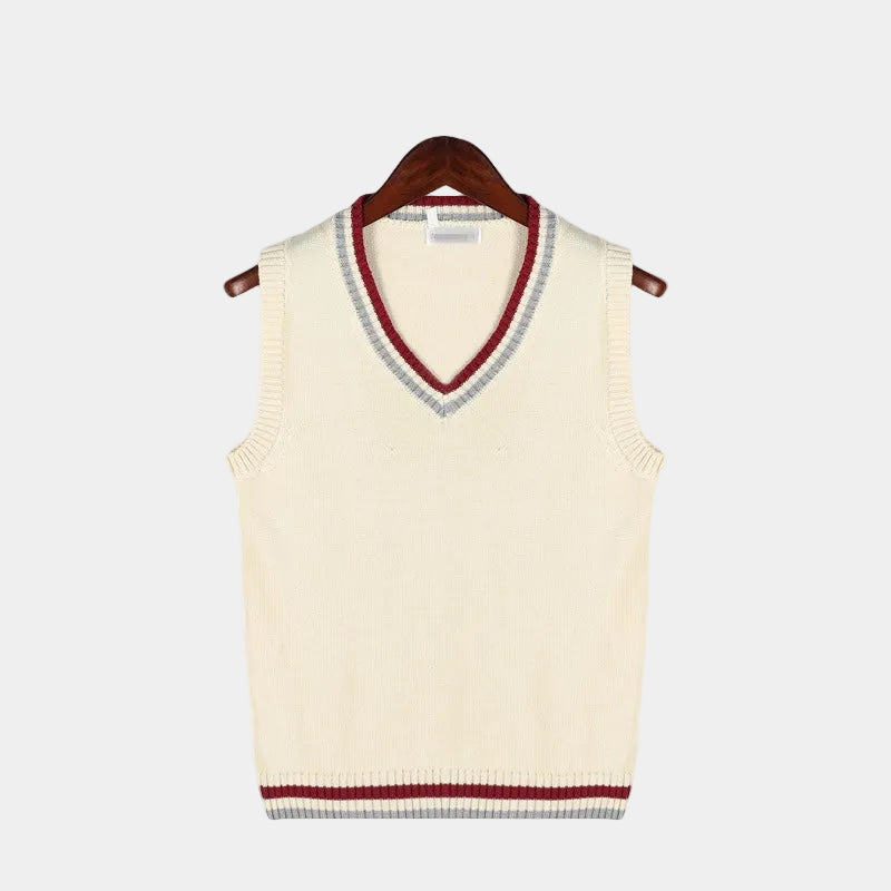 Men's V-Neck Knit Sweater Vest