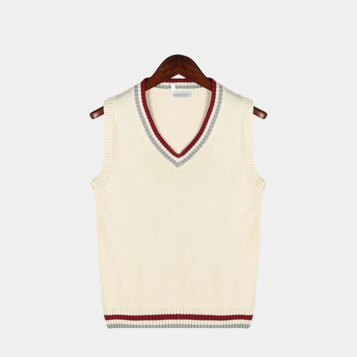 Men's V-Neck Knit Sweater Vest