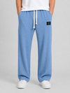 Men's Waffle Knit Drawstring Trousers