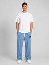 Men's Waffle Knit Drawstring Trousers