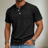 Men's Washed Henley T-Shirt