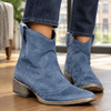 Men's Western Pull-On Ankle Boots