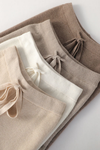 Men's Wide-Leg Drawstring Trousers