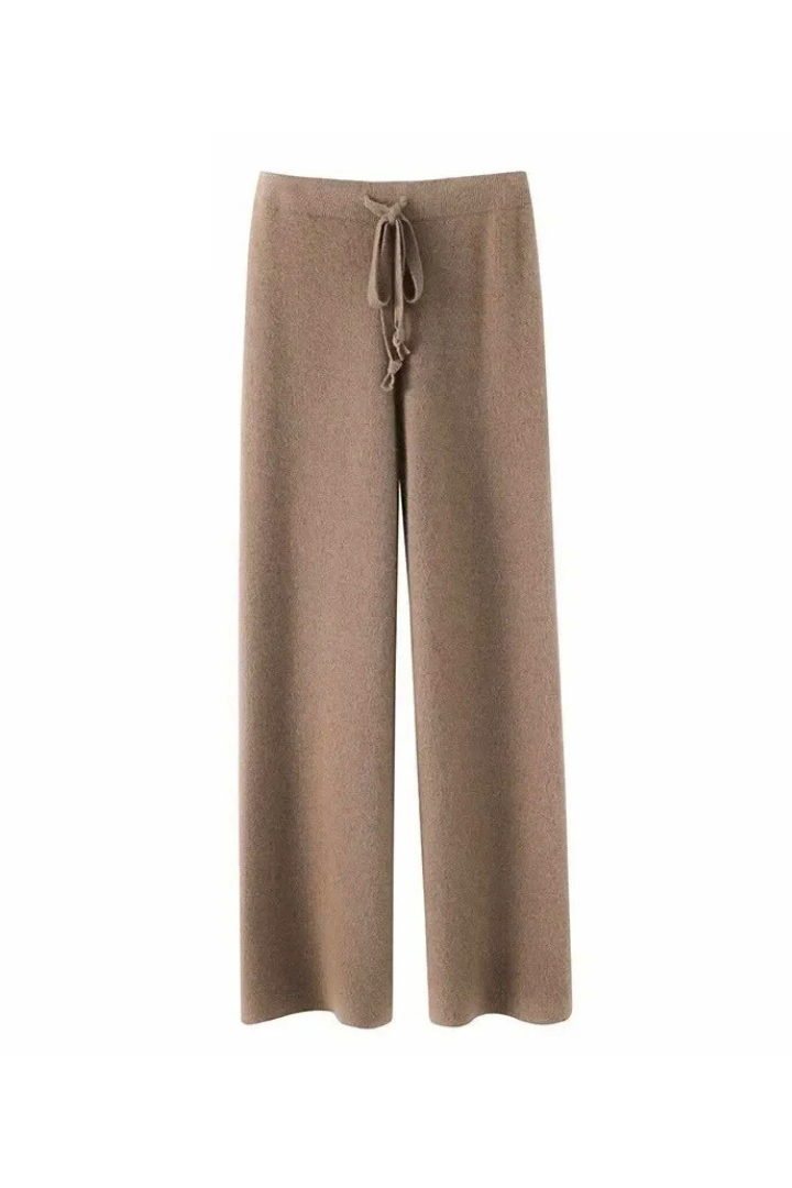 Men's Wide-Leg Drawstring Trousers