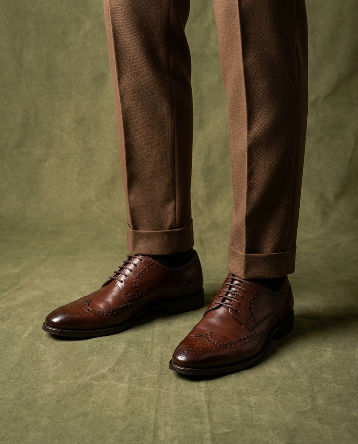 Men's Wingtip Dress Shoes