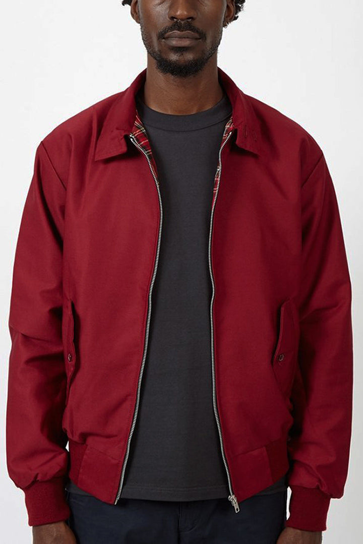 Men's Zip-Front Harrington Jacket
