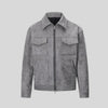 Men's Zip-Front Jacket with Chest Pockets