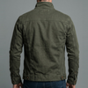 Men's Zip-Front Stand Collar Utility Jacket
