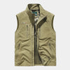 Men's Zip-Up Stand Collar Vest