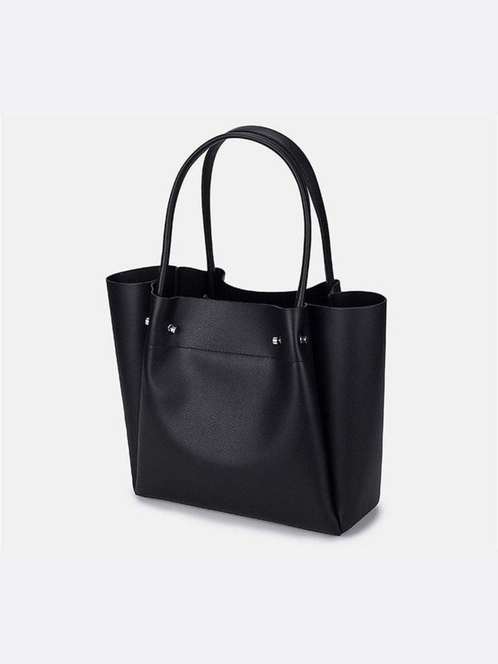 Minimalistisk Tote Taske I Klassisk Skulderdesign