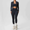 Women's 3-Piece Zip-Up Gym Set