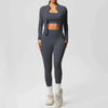 Women's 3-Piece Zip-Up Gym Set
