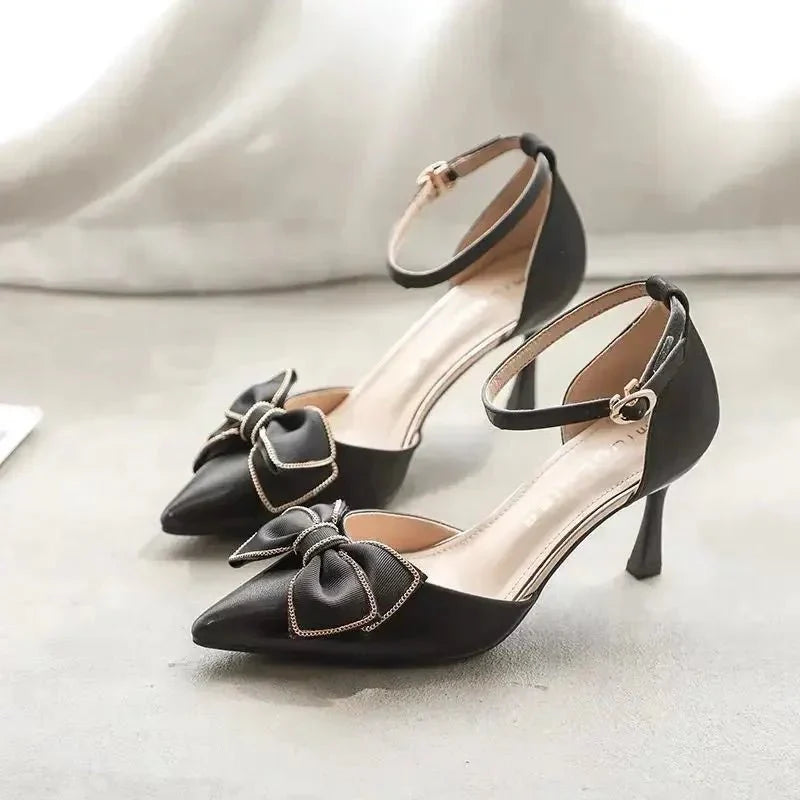Women's Ankle-Strap Pointed-Toe Pumps
