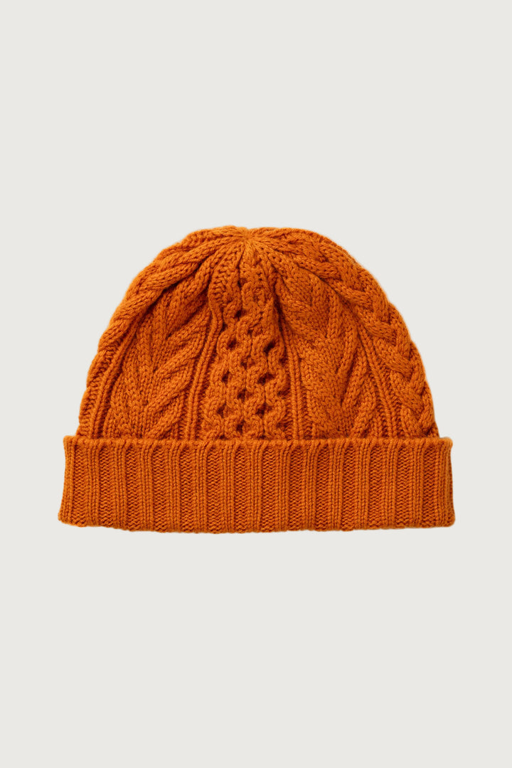 Women's Aran Cable-Knit Beanie