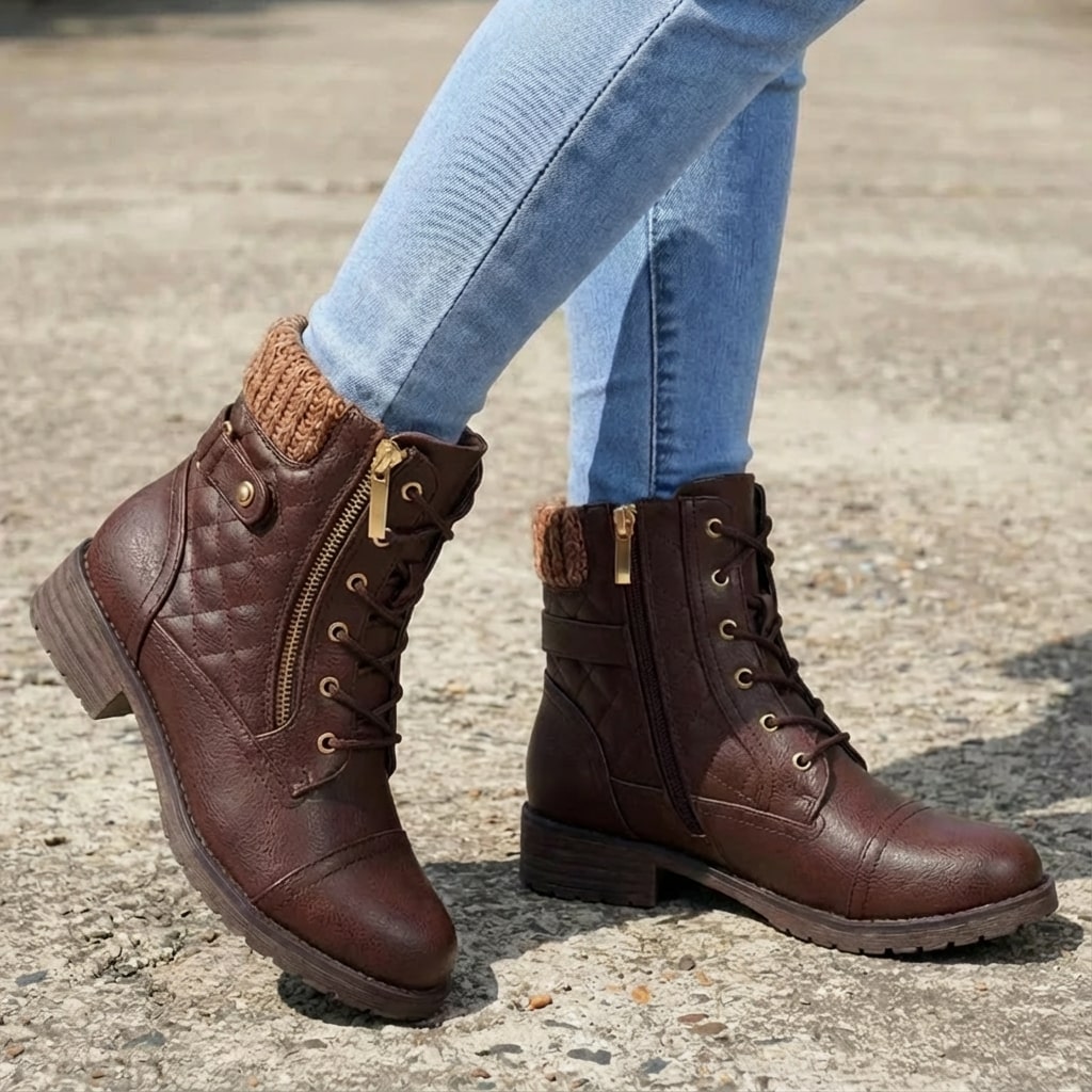 Women's Block Heel Ankle Boots