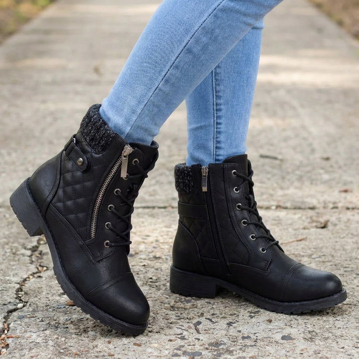 Women's Block Heel Ankle Boots