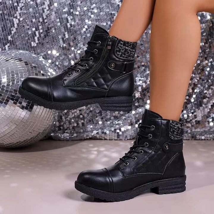 Women's Block Heel Ankle Boots