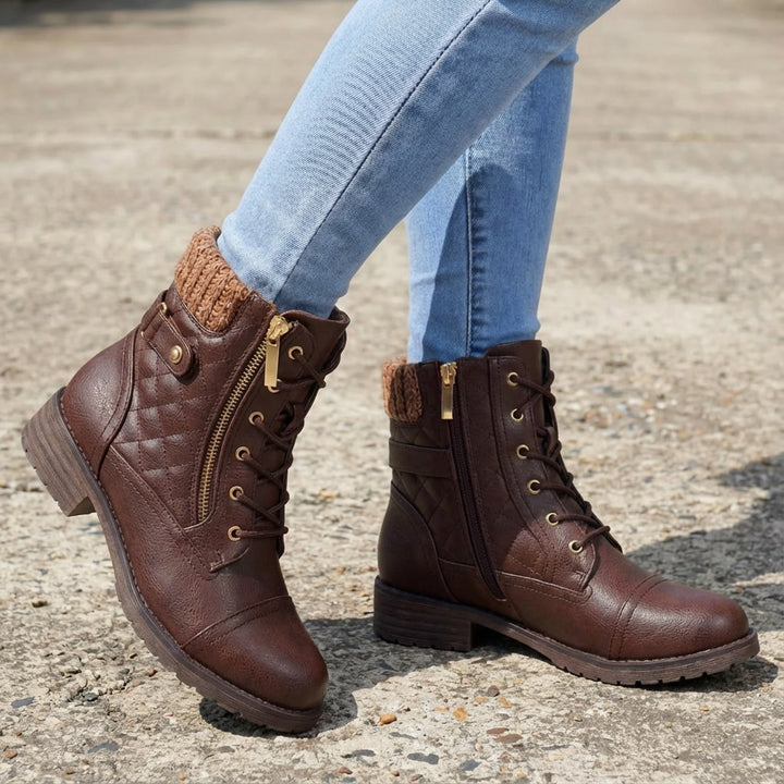 Women's Block Heel Ankle Boots
