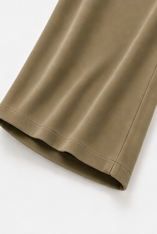 Women's Button-Front Shirt and Trouser Set with Turn-Down Collar
