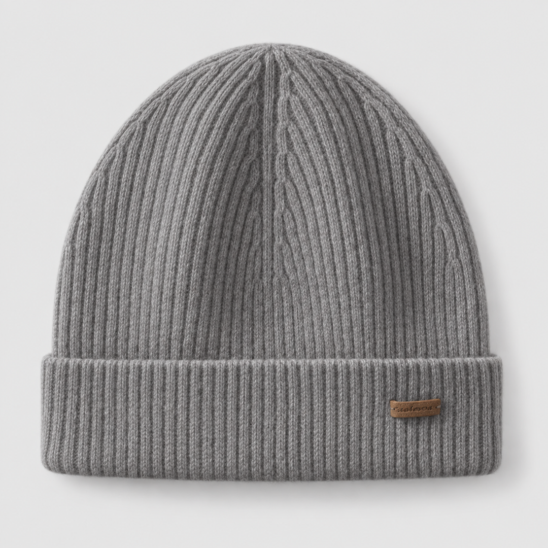 Women's Cable-Knit Ribbed Cuffed Beanie
