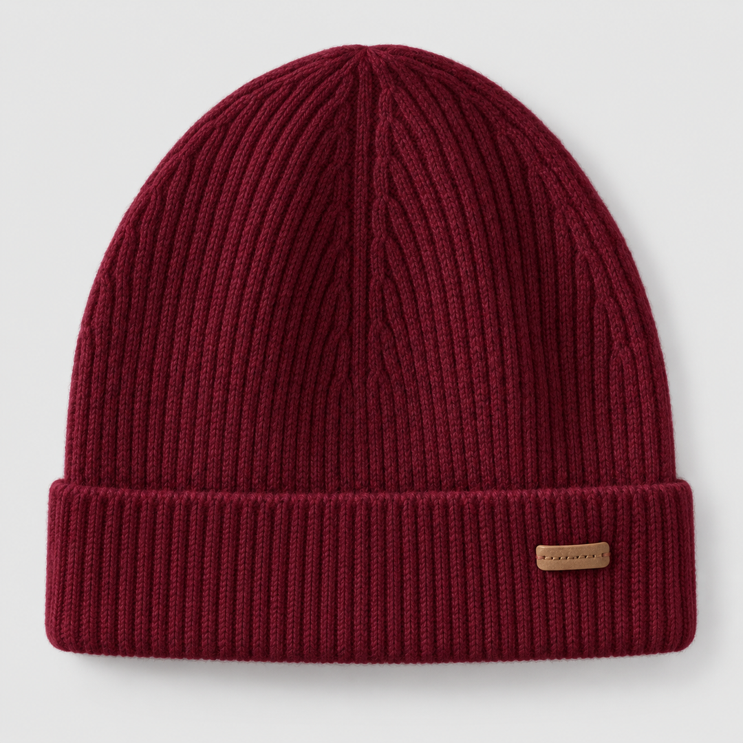 Women's Cable-Knit Ribbed Cuffed Beanie