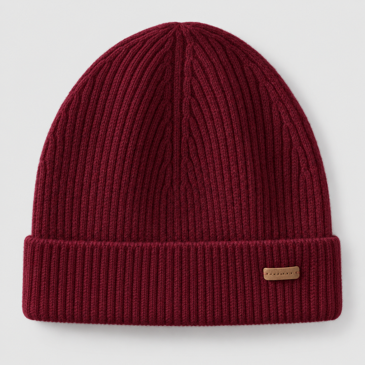 Women's Cable-Knit Ribbed Cuffed Beanie