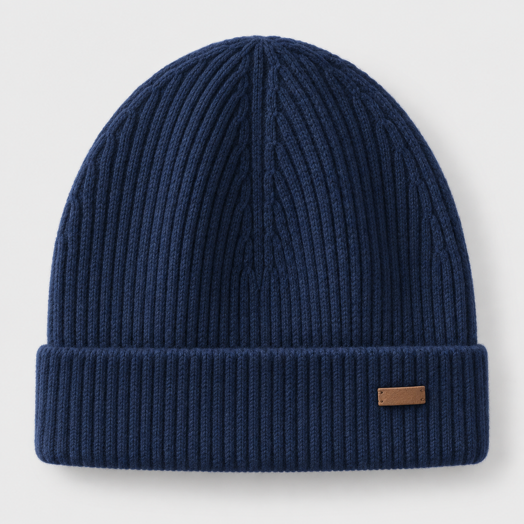 Women's Cable-Knit Ribbed Cuffed Beanie