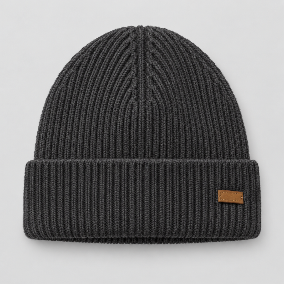 Women's Cable-Knit Ribbed Cuffed Beanie