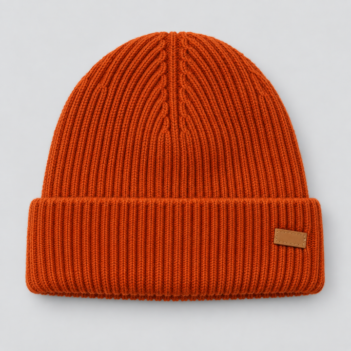 Women's Cable-Knit Ribbed Cuffed Beanie