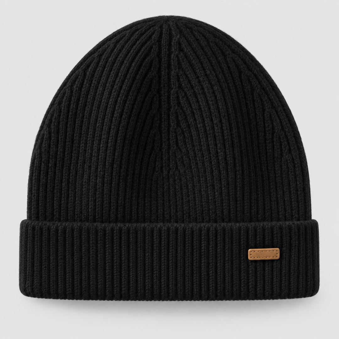 Women's Cable-Knit Ribbed Cuffed Beanie