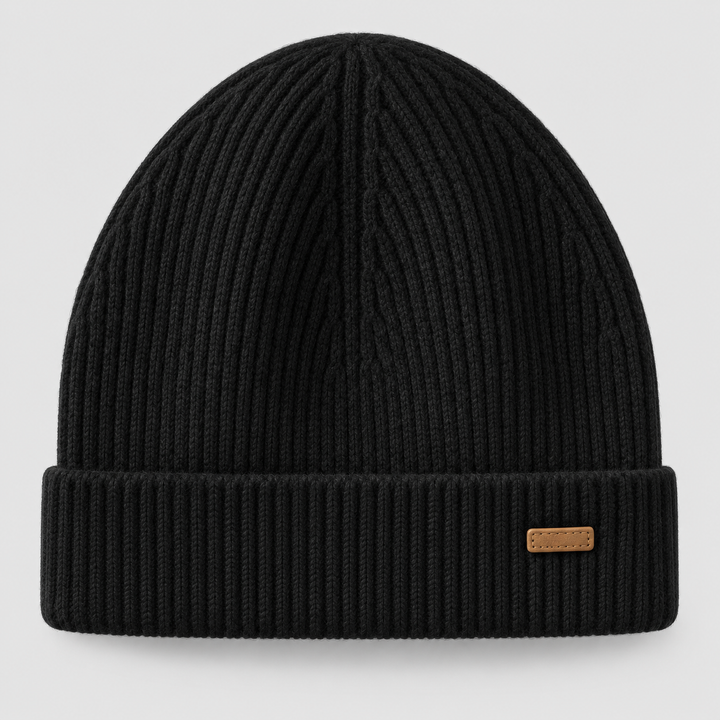 Women's Cable-Knit Ribbed Cuffed Beanie