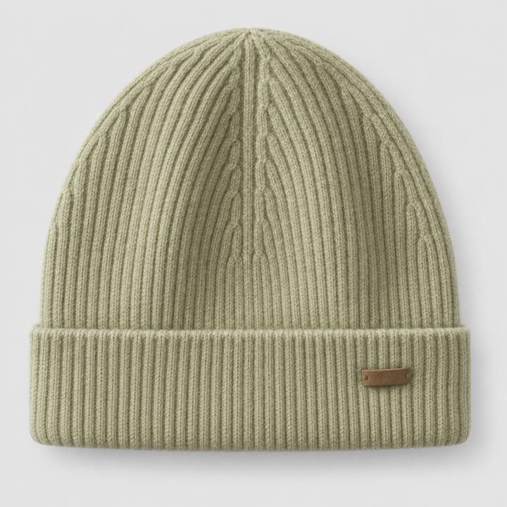 Women's Cable-Knit Ribbed Cuffed Beanie