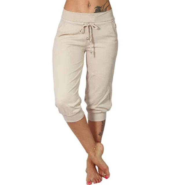 Women's Capri-Length Casual Trousers