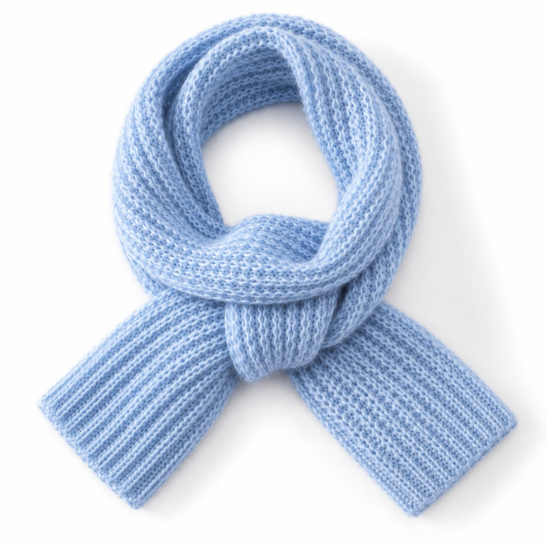 Women's Chunky Ribbed Keyhole Scarf